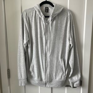 Men’s 90 Degree light gray hoodie